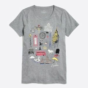 J. Crew graphic tee